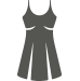 Robe longue vaporeuse