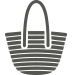 Sac cabas tressé